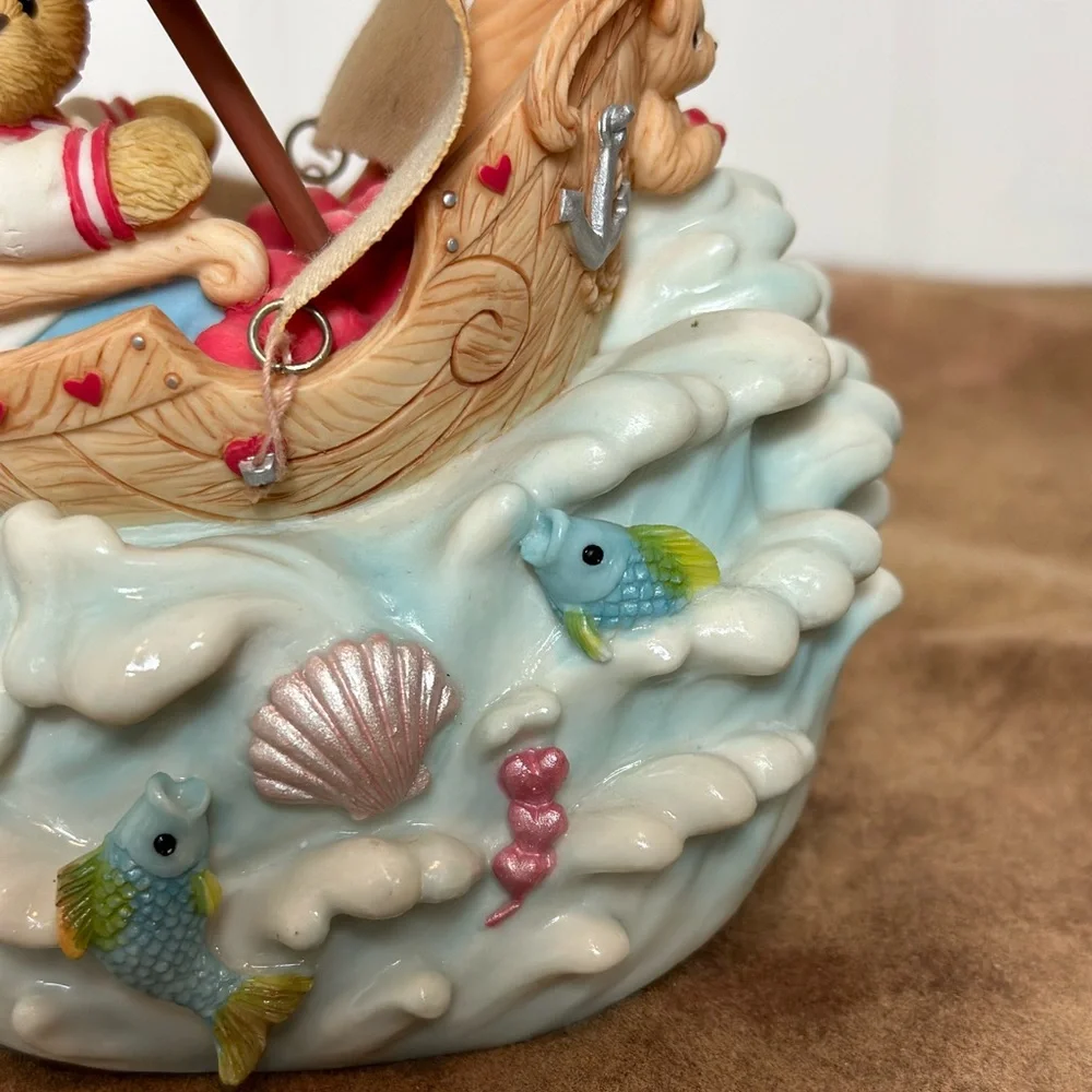 Cherished Teddies Rocking Musical Figurine. “Set Sail Toward New Adventures” - Picture 4 of 15